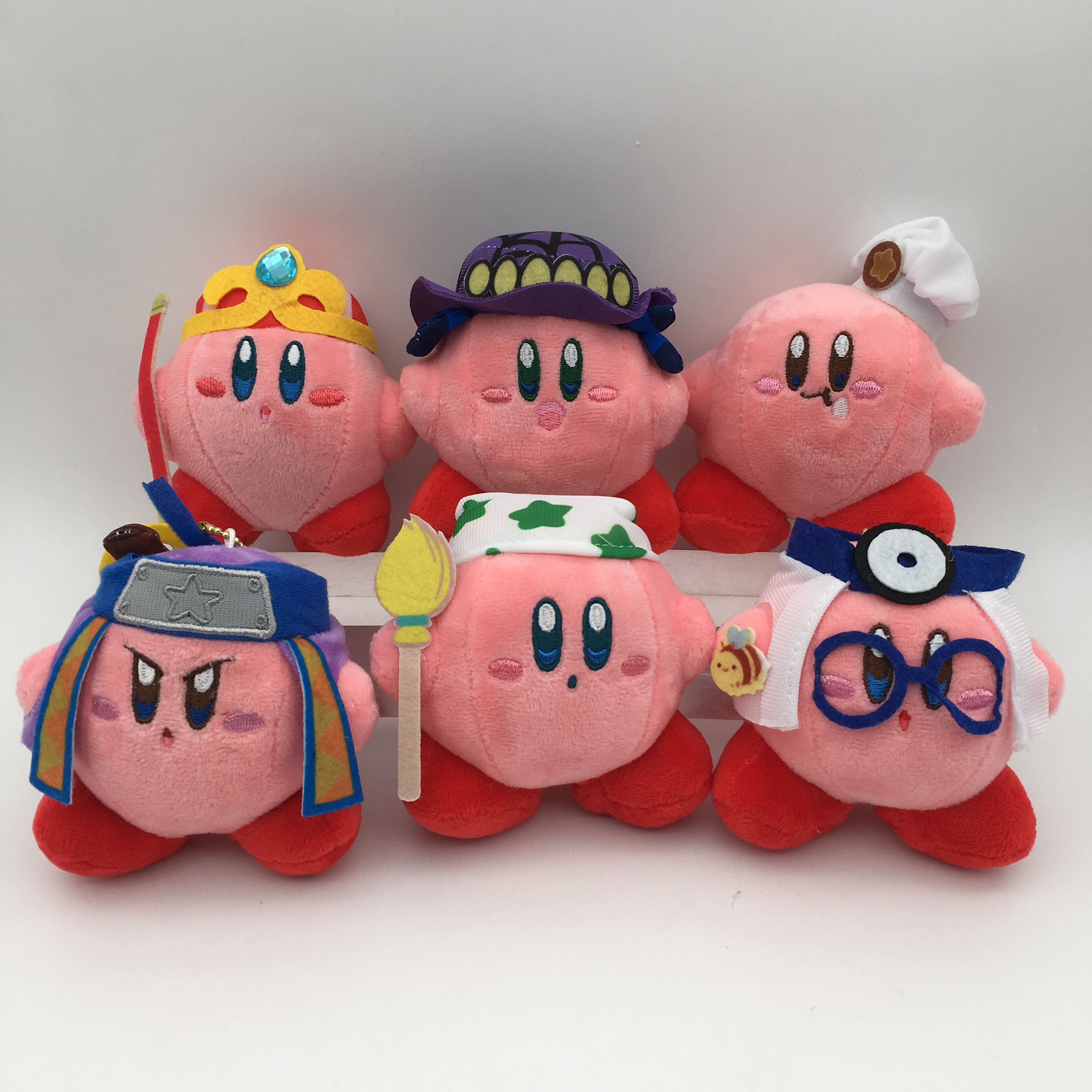 Kirby anime plush Toy，price for a set ofr 10 pcs,10cm