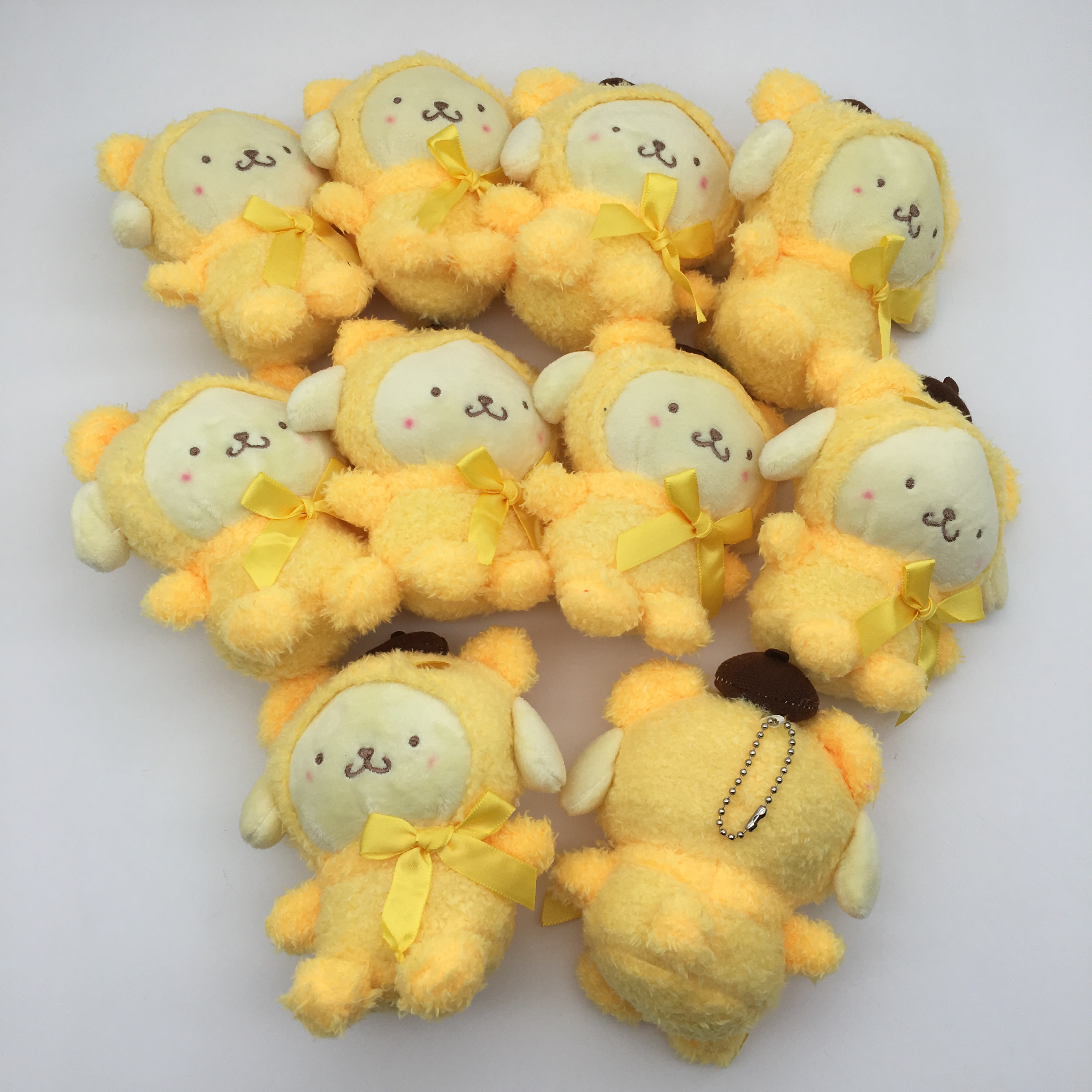 Pudding dog anime keychain，price for a set ofr 10 pcs,15cm