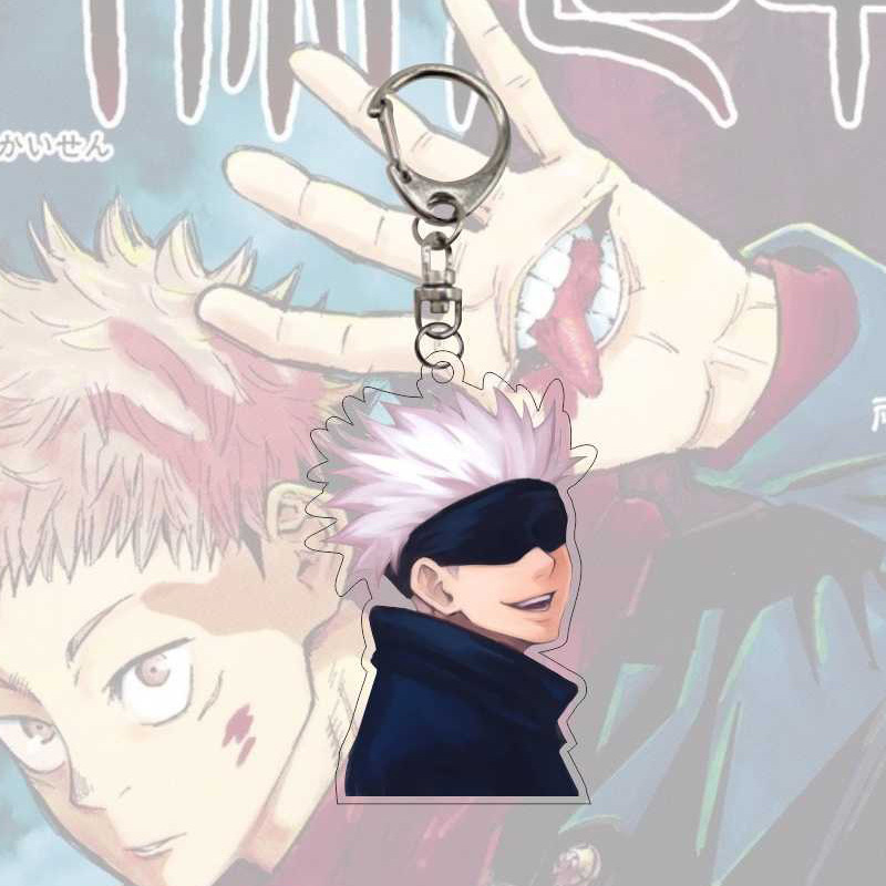 jujutsu kaisen anime keychain