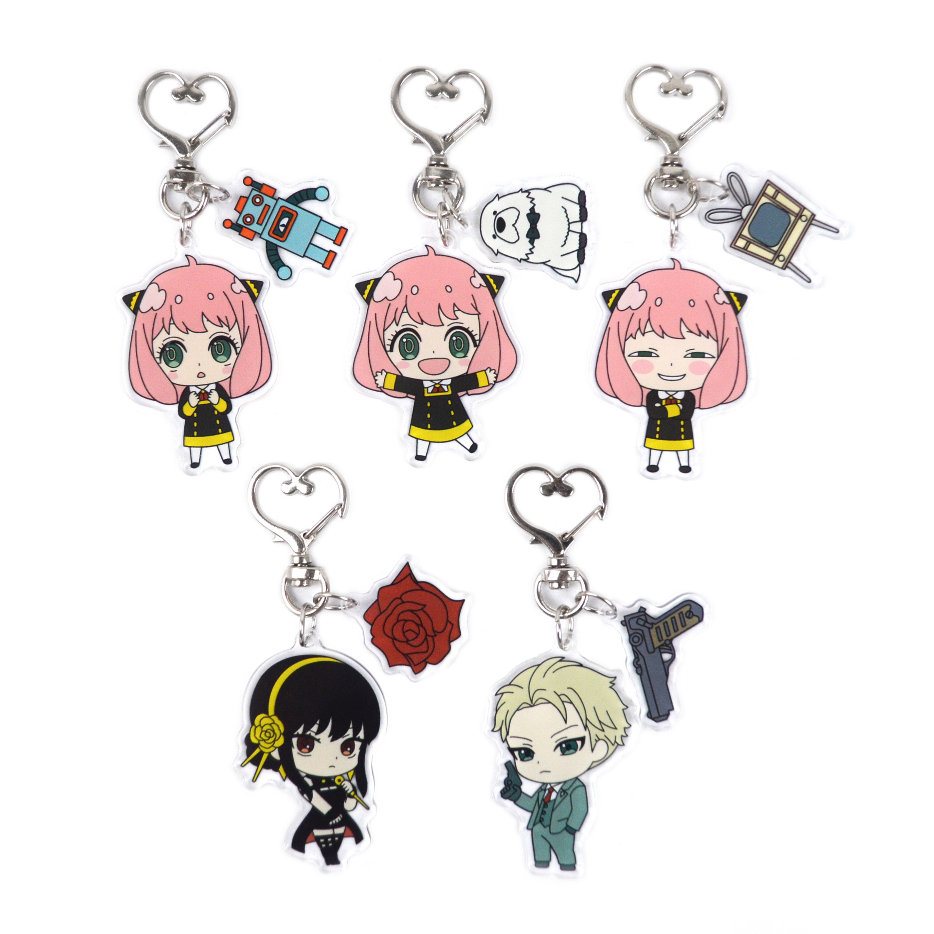 Spy x Family anime keychain