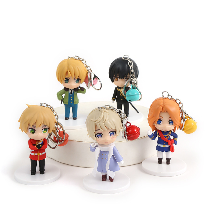 Axis powers anime Keychain price for a set 10cm