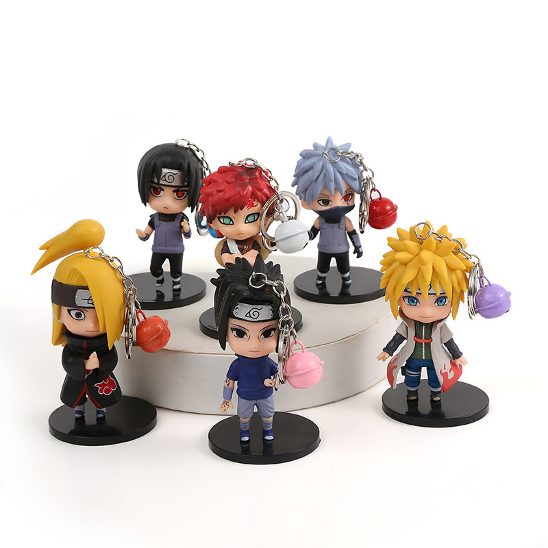 Naruto anime Keychain price for a set 10cm