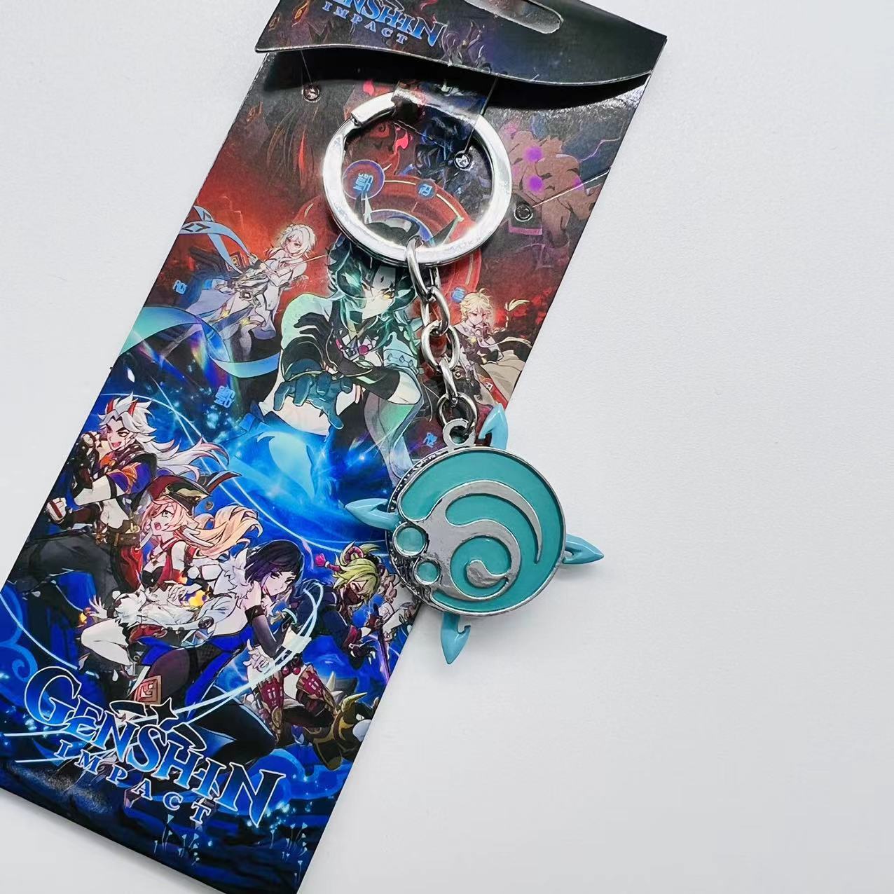 Genshin Impact anime keychain