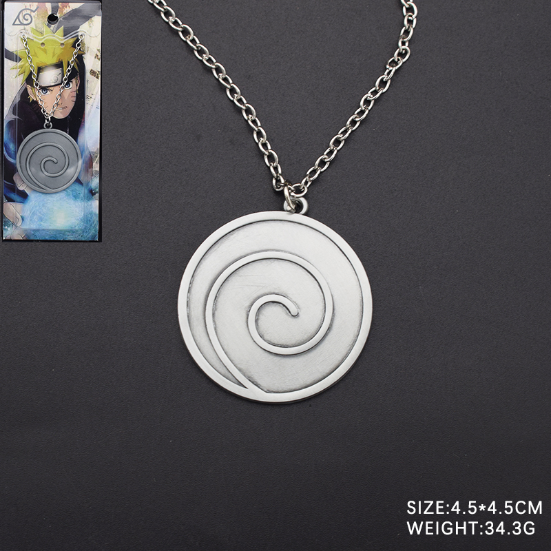 Naruto anime necklace 4.5*4.5cm