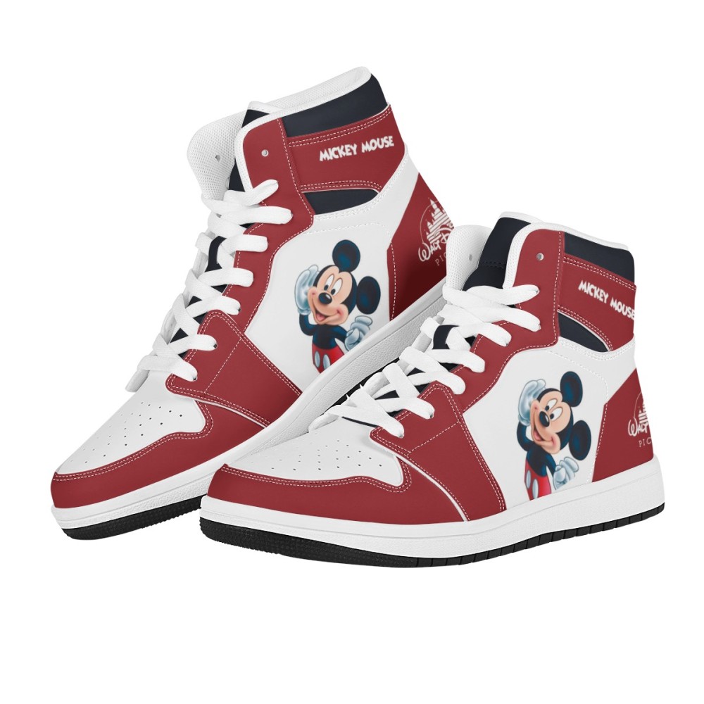 Mickey anime sneakers shoe US men size 6-15,women size 5-12