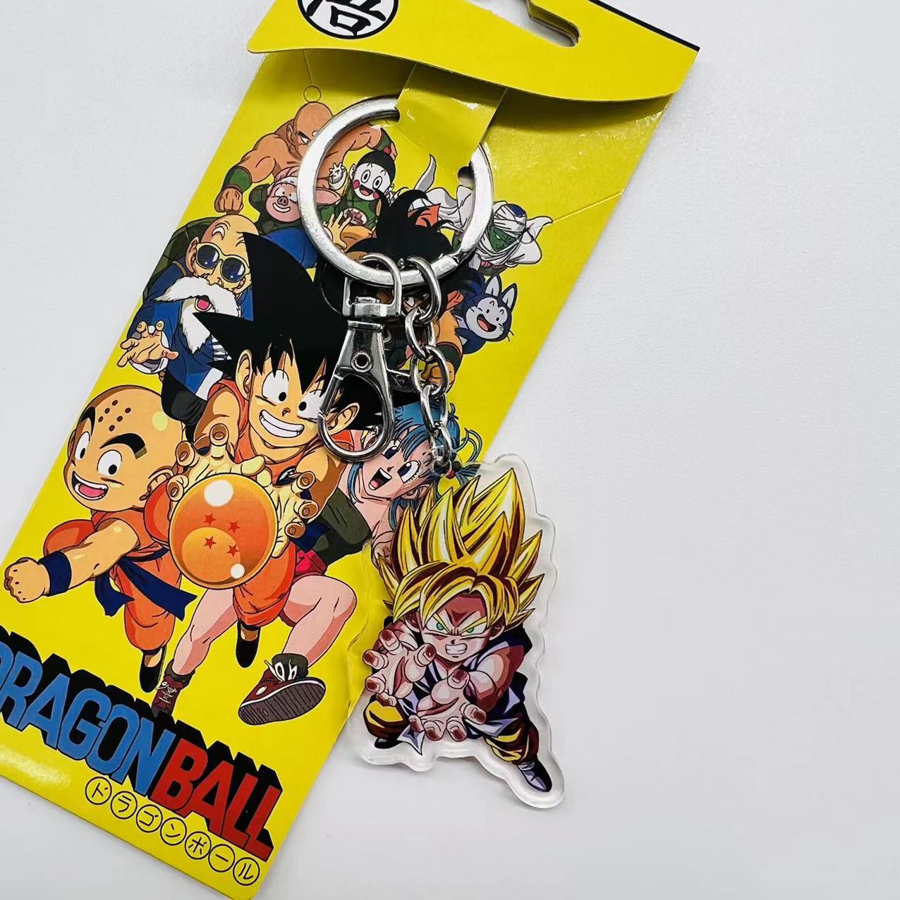 Dragonball anime keychain