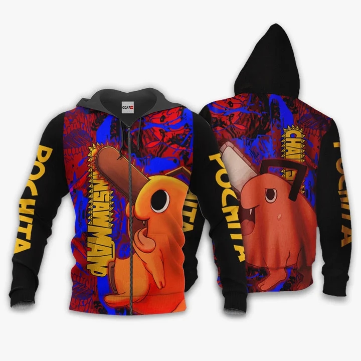 Chainsaw Man anime hoodie & zip hoodie