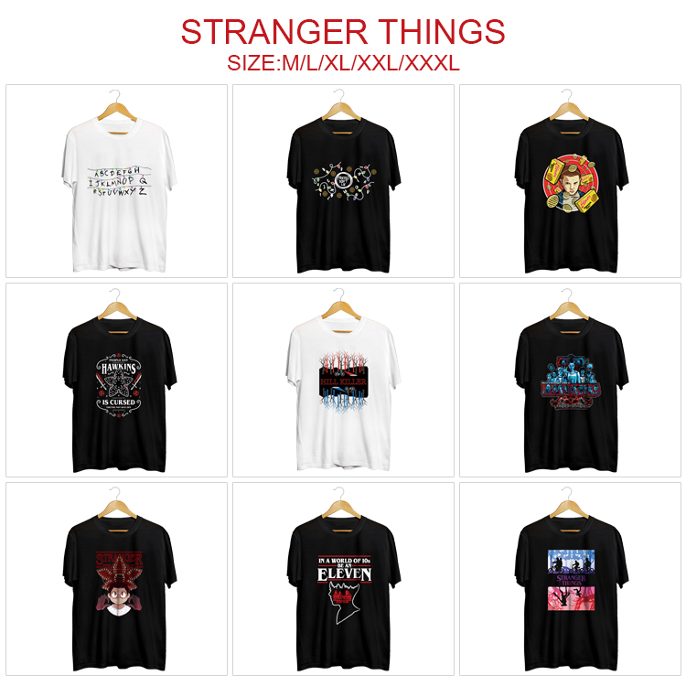 Stranger Things  anime T-shirt