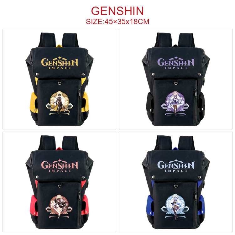 Genshin Impact anime bag 44*35*18cm