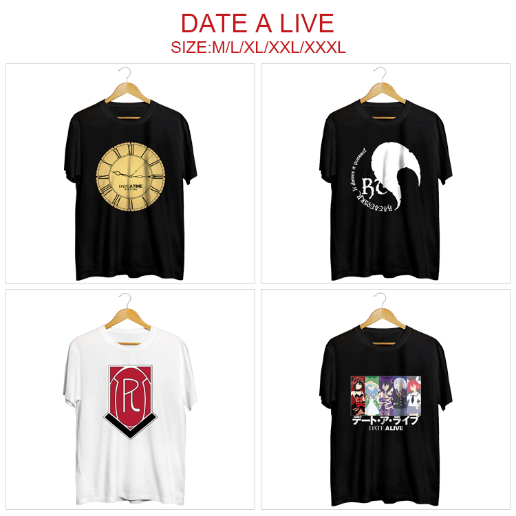 Date A Live anime T-shirt