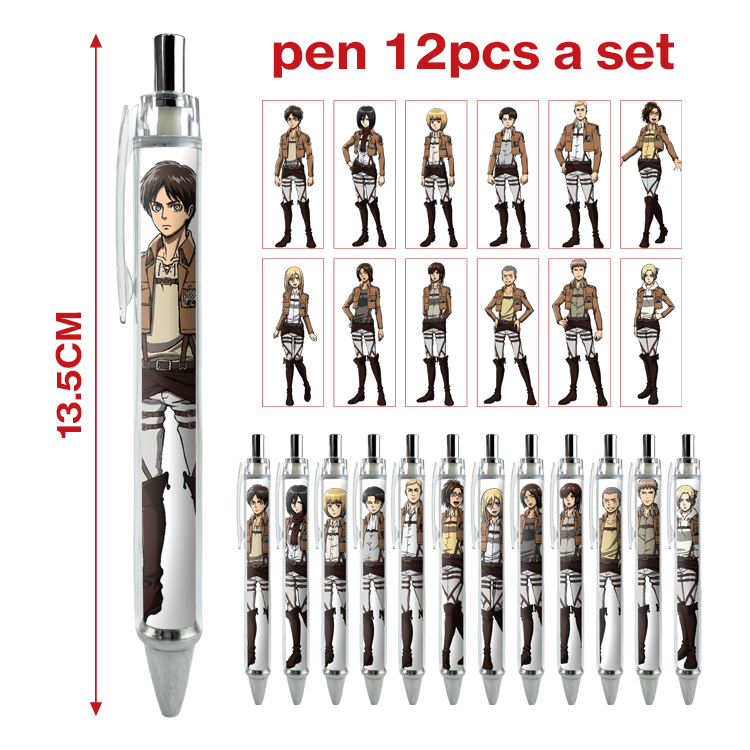 Attack on Titan anime ball pen