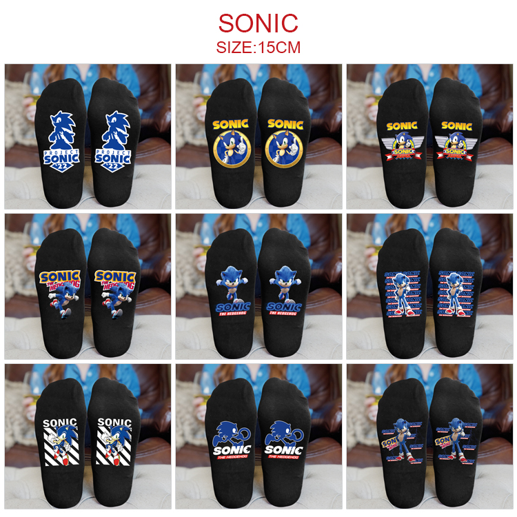 Sonic anime socks