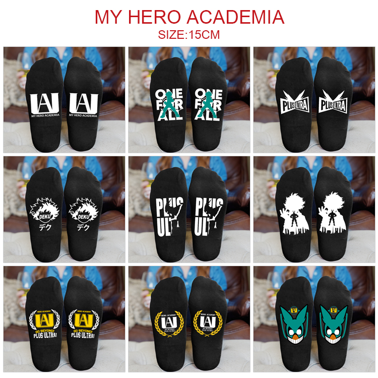 My Hero Academia anime socks