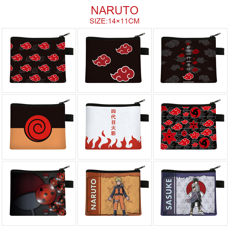 Naruto anime wallet Price for 5pcs