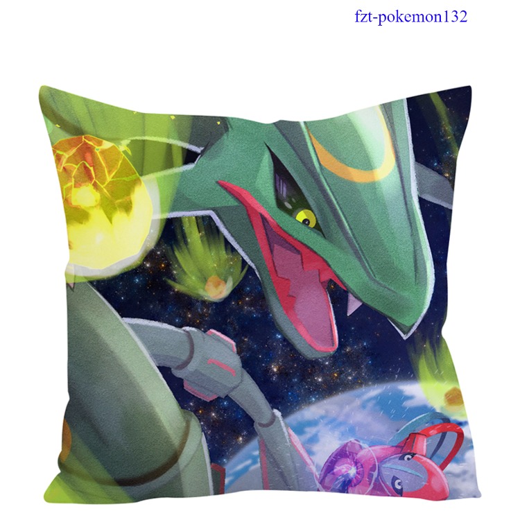 Pokemon anime square full-color pillow cushion 45*45cm