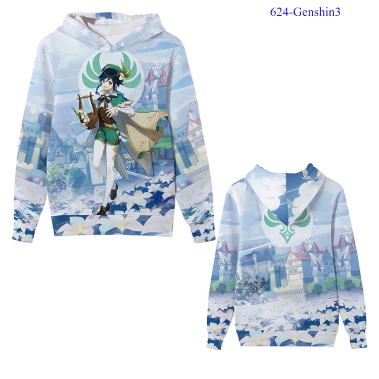 Genshin Impact anime sweater