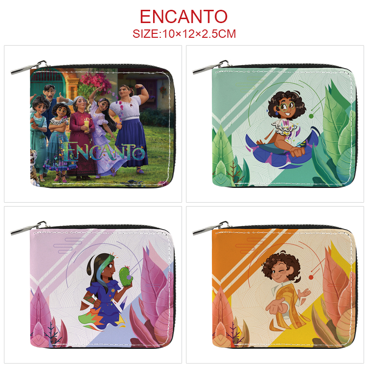 Encanto anime wallet 10*12*2.5cm