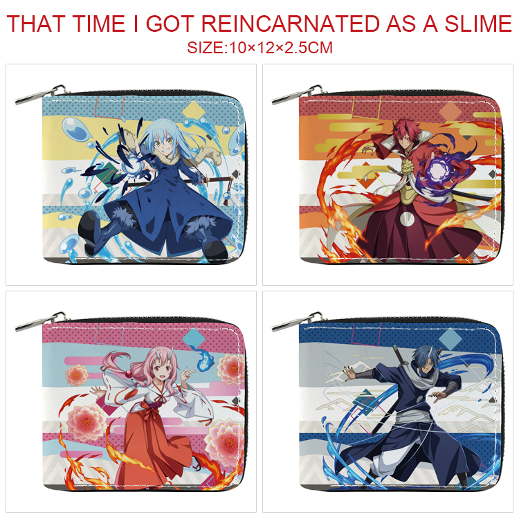 That Time I Got Reincarnated as a Slime anime wallet 10*12*2.5cm