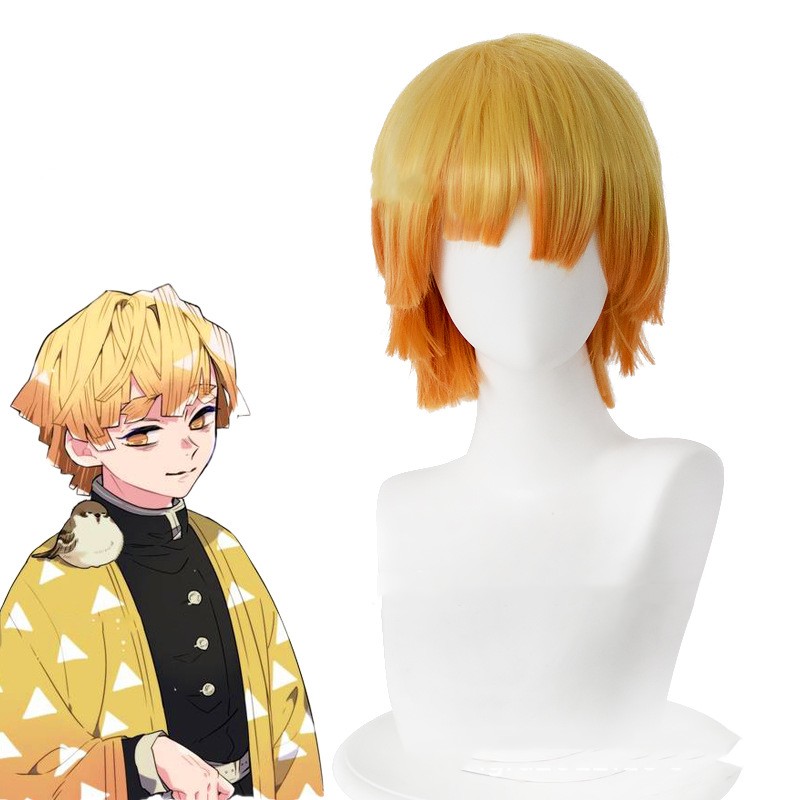 demon slayer kimets anime wig