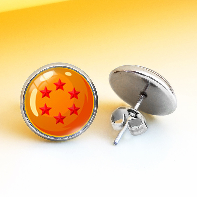 Dragon Ball anime Earrings 1.5-1.4cm