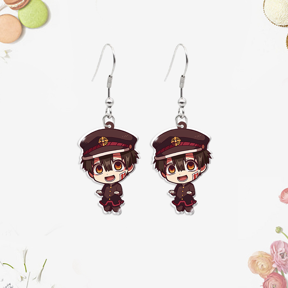 Toilet-bound hanako-kun anime Earrings 3-3.5cm