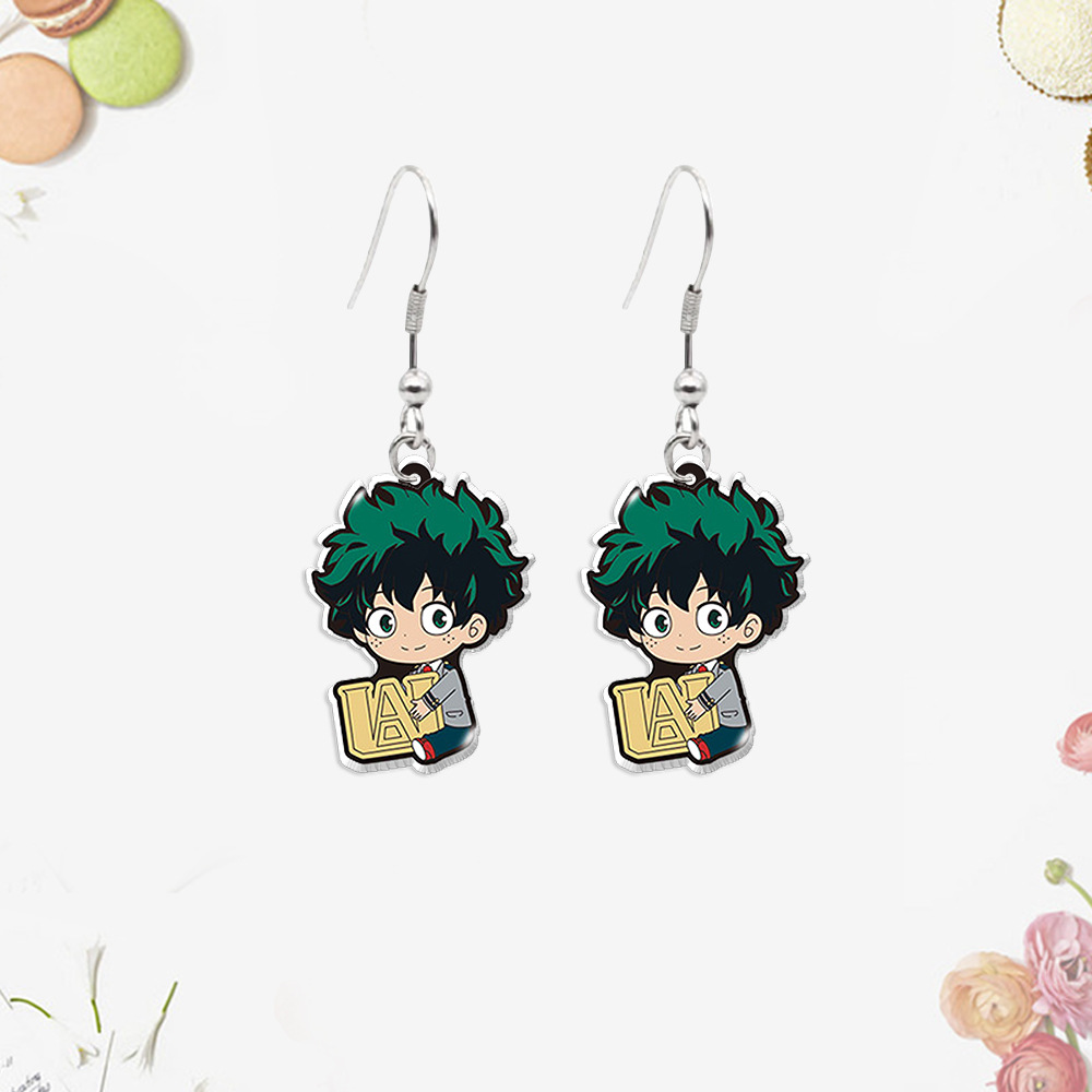 My Hero Academia anime Earrings 3-3.5cm