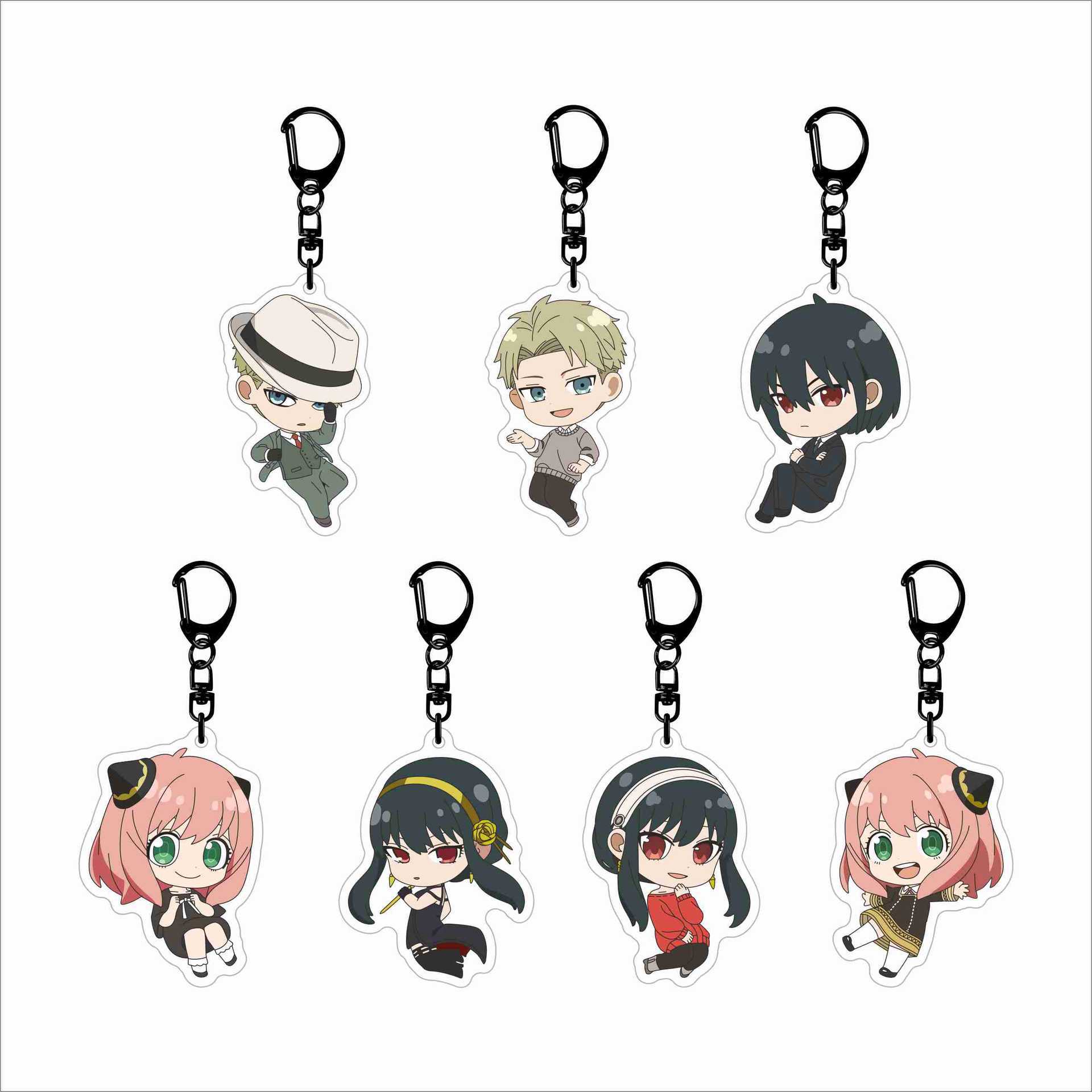 SPY×FAMILY anime keychain 5.3cm