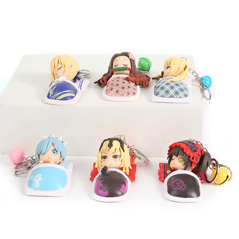 demon slayer kimets anime Keychain price for a set 8cm