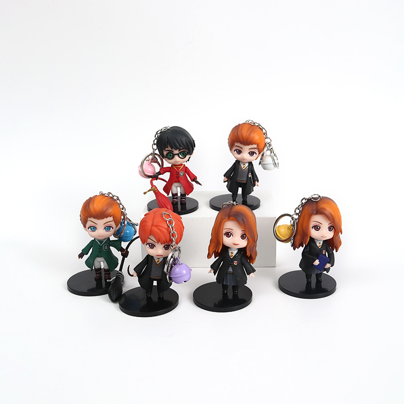 Harry Potter anime Keychain price for a set 9cm