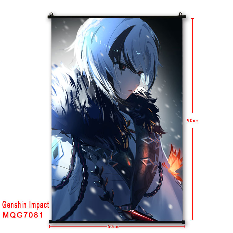 Genshin Impact anime wallscroll 60*90cm