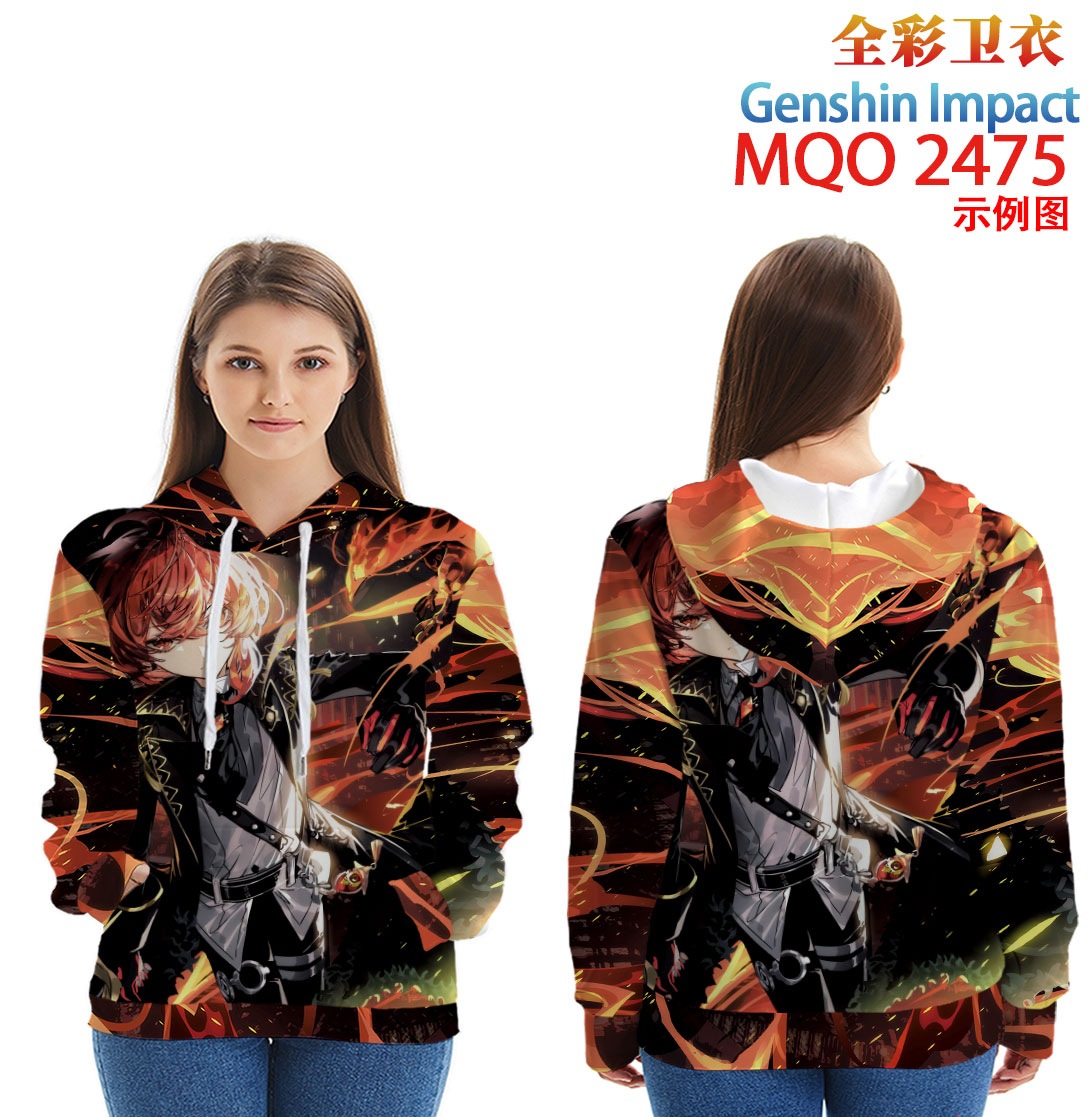 Genshin Impact anime hoodie