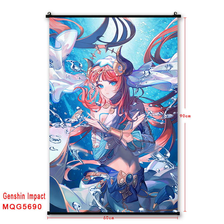 Genshin Impact anime wallscroll 60*90cm