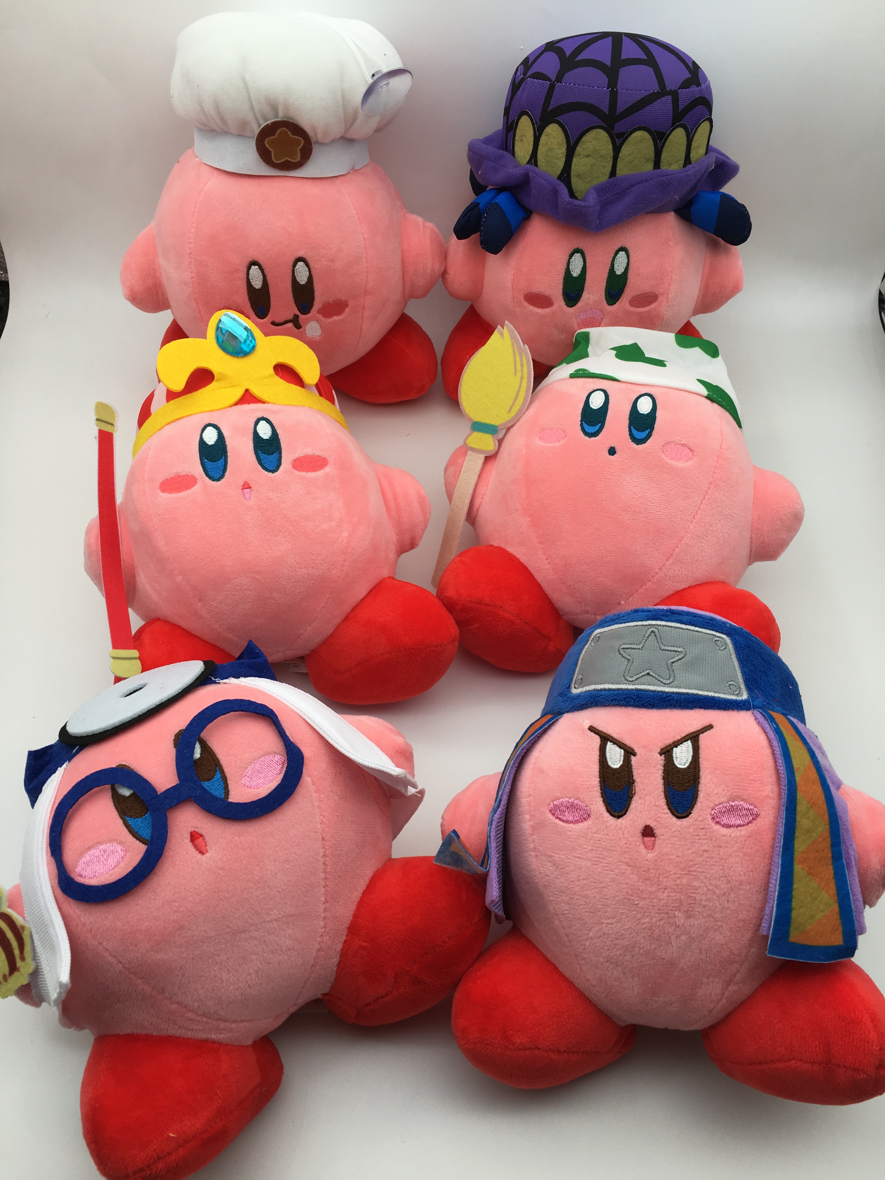 Kirby anime Plush toy Price of a set of 6 pcs 20cm