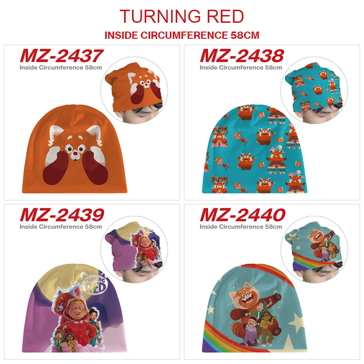 Turning Red anime hat