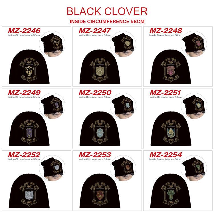 Black Clover anime hat