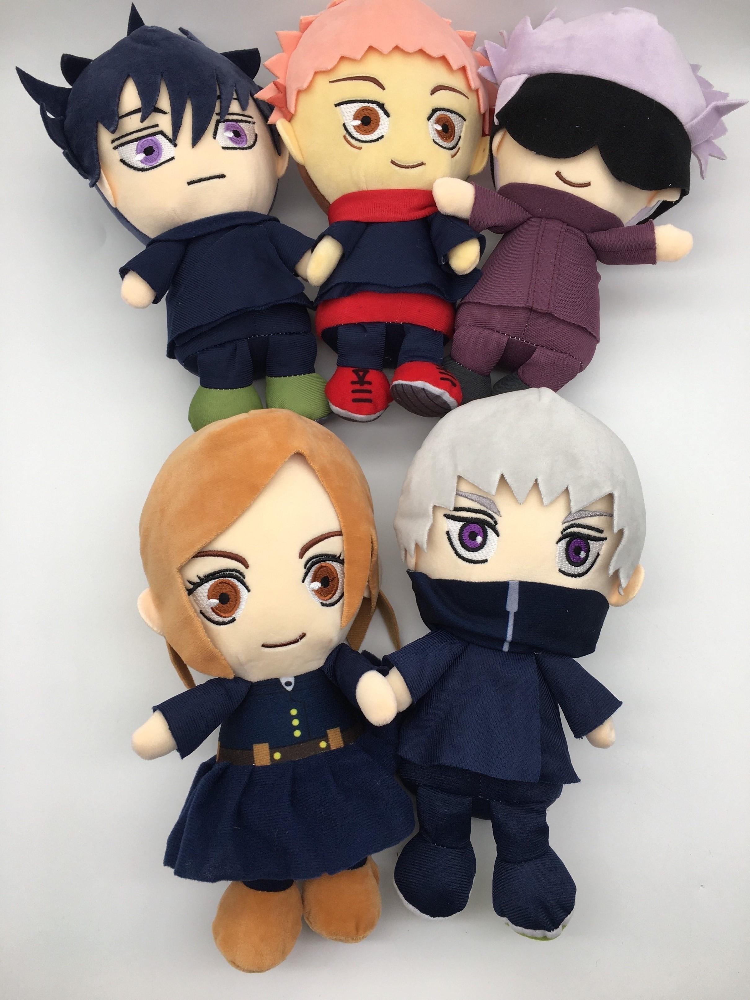 Jujutsu Kaisen anime Plush toy Price of a set of 5 pcs 28cm