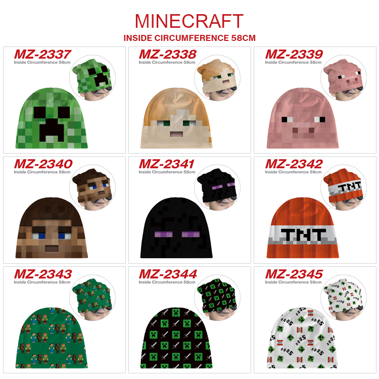 Minecraft anime hat