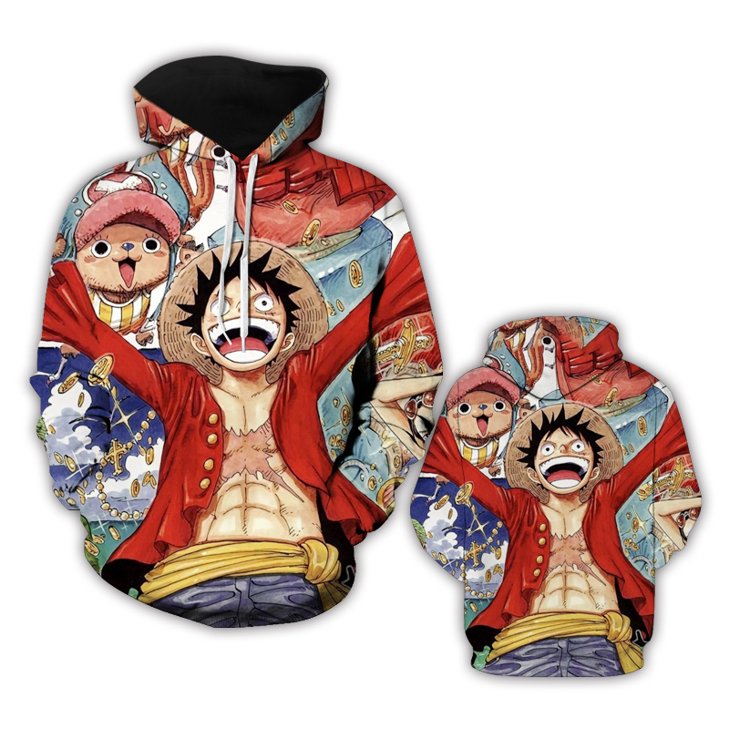 One piece anime hoodie