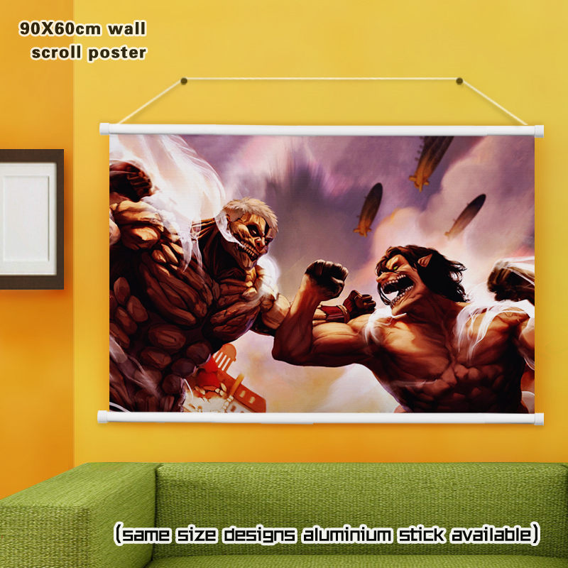 Attack On Titan anime wallscroll 90*60cm