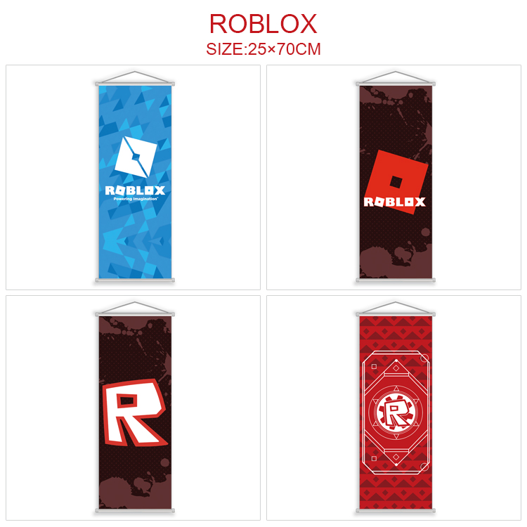 Roblox anime wallscroll 25*70cm price for 5 pcs