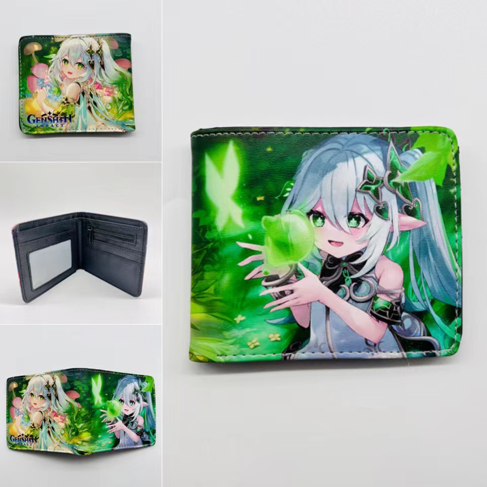 Genshin Impact anime wallet