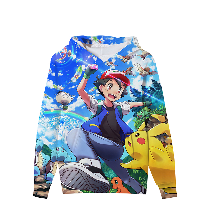 Pokemon anime hoodie