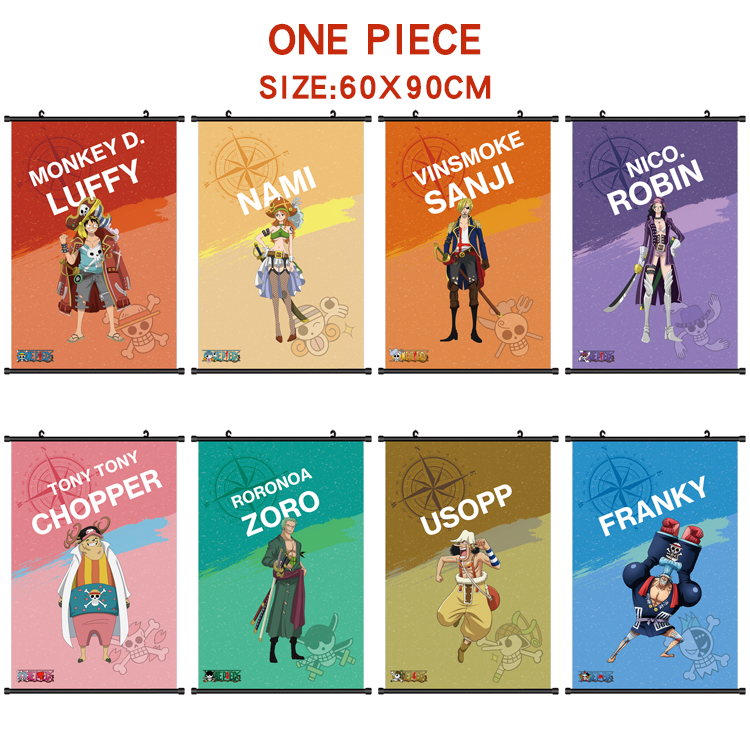 One piece anime wallscroll 60*90cm