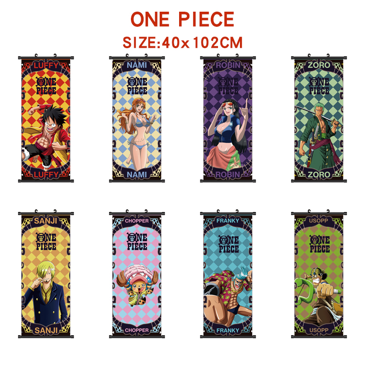 One piece  anime wallscroll 40*120cm