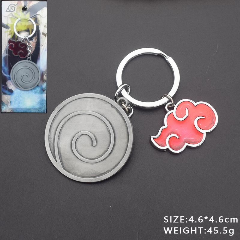 Naruto anime keychain4.6*4.6cm