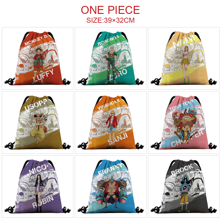 One piece anime bag