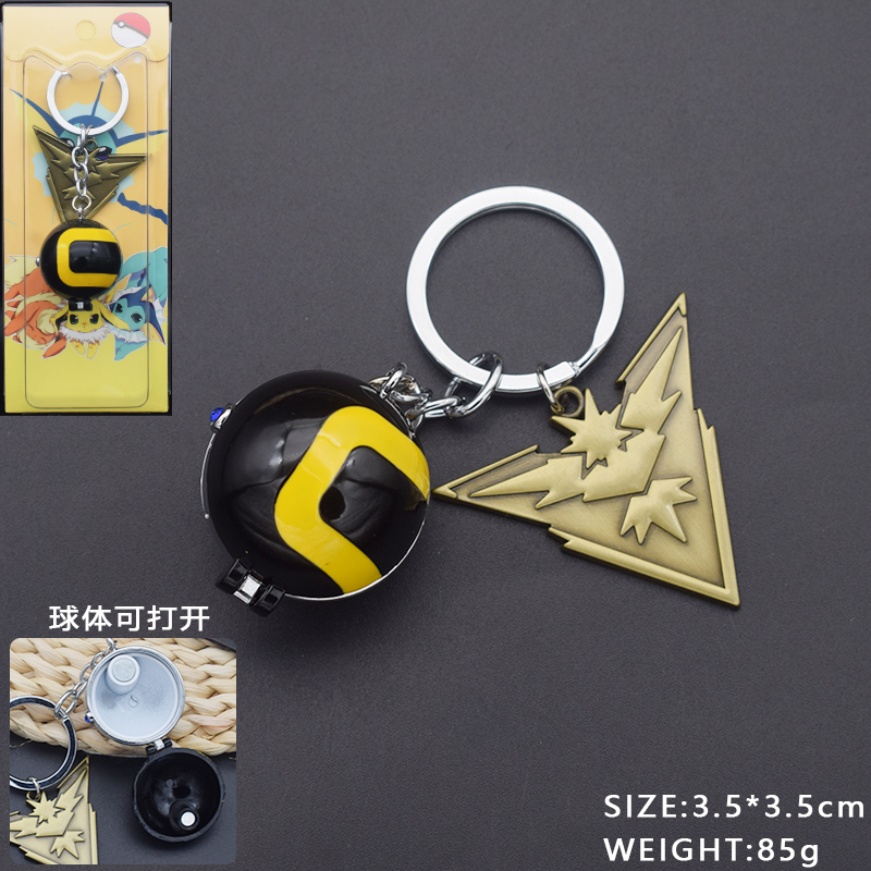 Pokemon anime keychain3.5*3.5cm