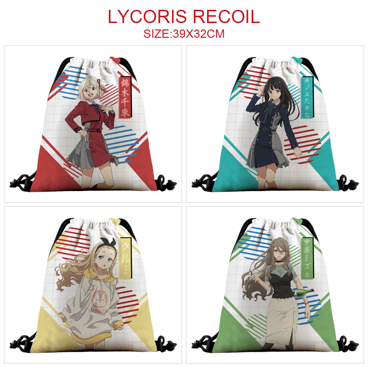 Lycoris Recoil anime bag