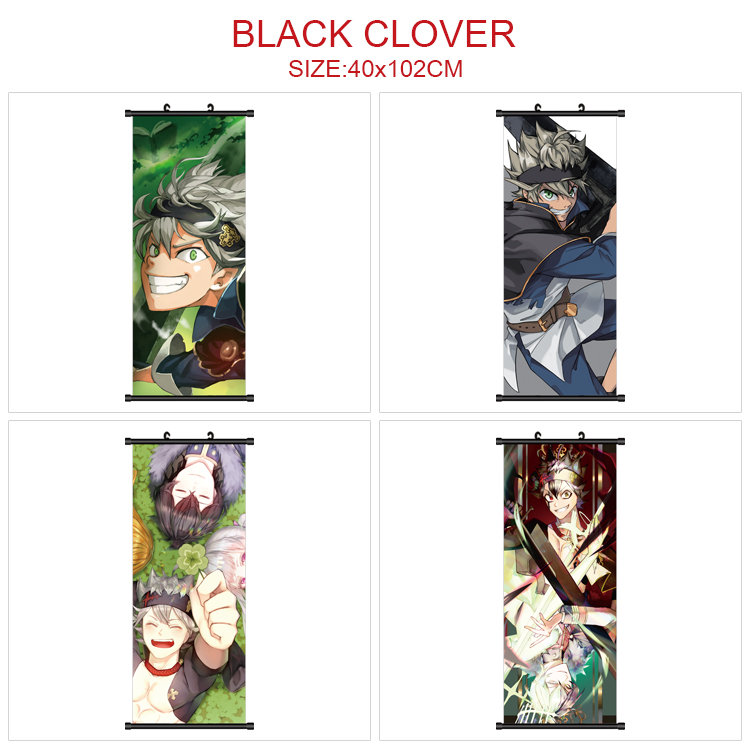 Black Clover anime wallscroll 40*120cm