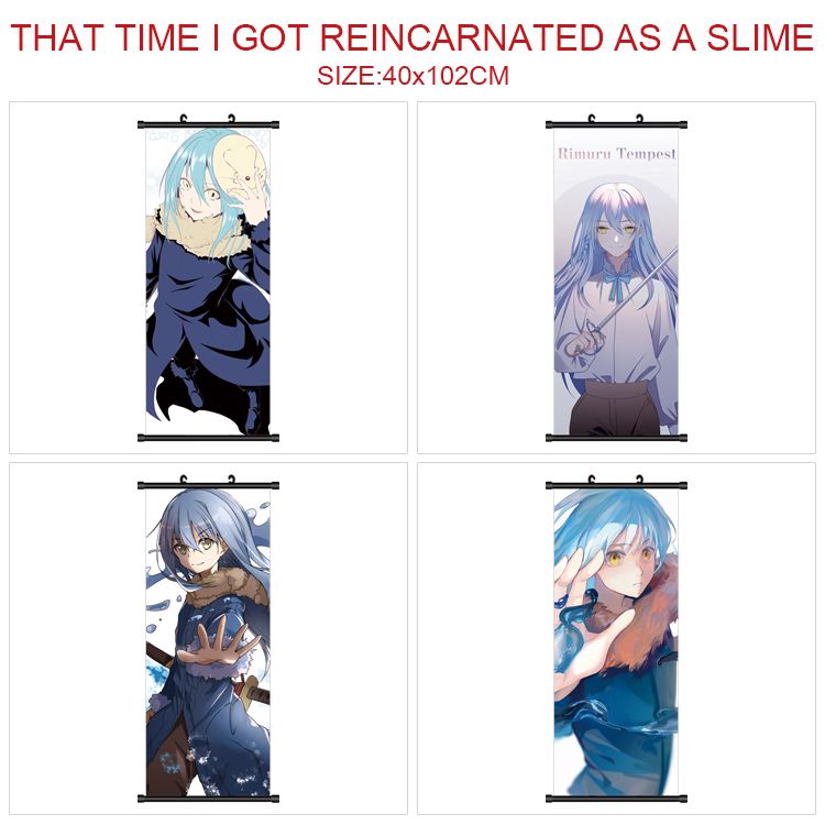 That Time I Got Reincarnated as a Slime anime wallscroll 40*120cm